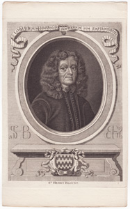 antique portrait from Pepys Diary